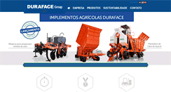 Desktop Screenshot of duraface.com.br
